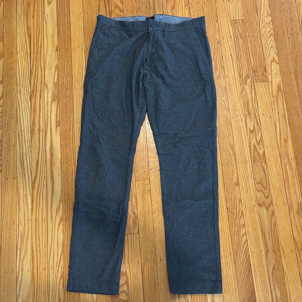 Men's JCrew 484 Slim Gray Pants